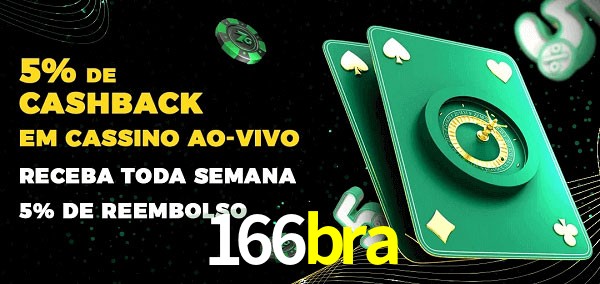 Promoções do cassino ao Vivo 166bra